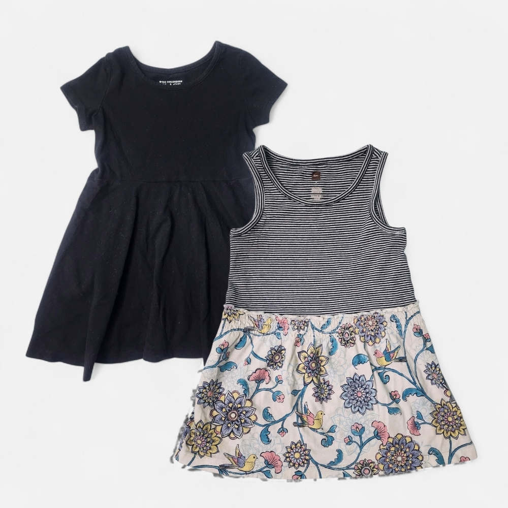 Toddler Girl Dress Bundle Size 3T – Tea Collection & The Children’s Place